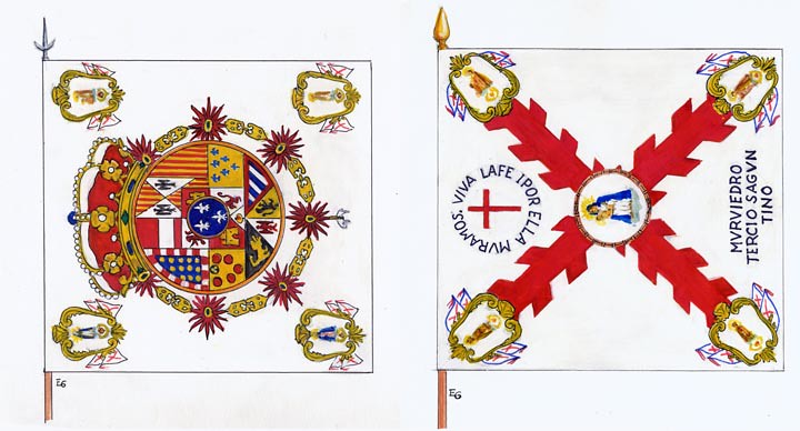 Cruz de Borgoña: origen e historia de la más longeva de las banderas de España 23868786427_af7601c4a8_b