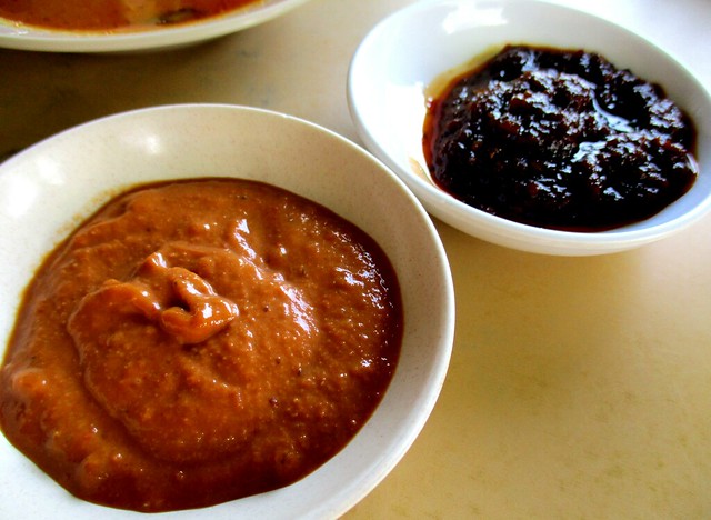 Sri Pelita chutney & sambal nasi lemak