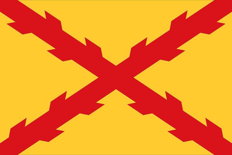 Cruz de Borgoña: origen e historia de la más longeva de las banderas de España 38015853374_70d7d626ff_c