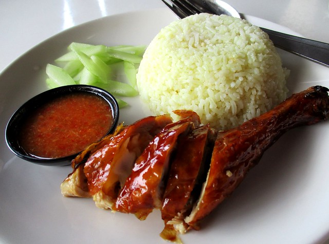 Warung BM smoked chicken rice