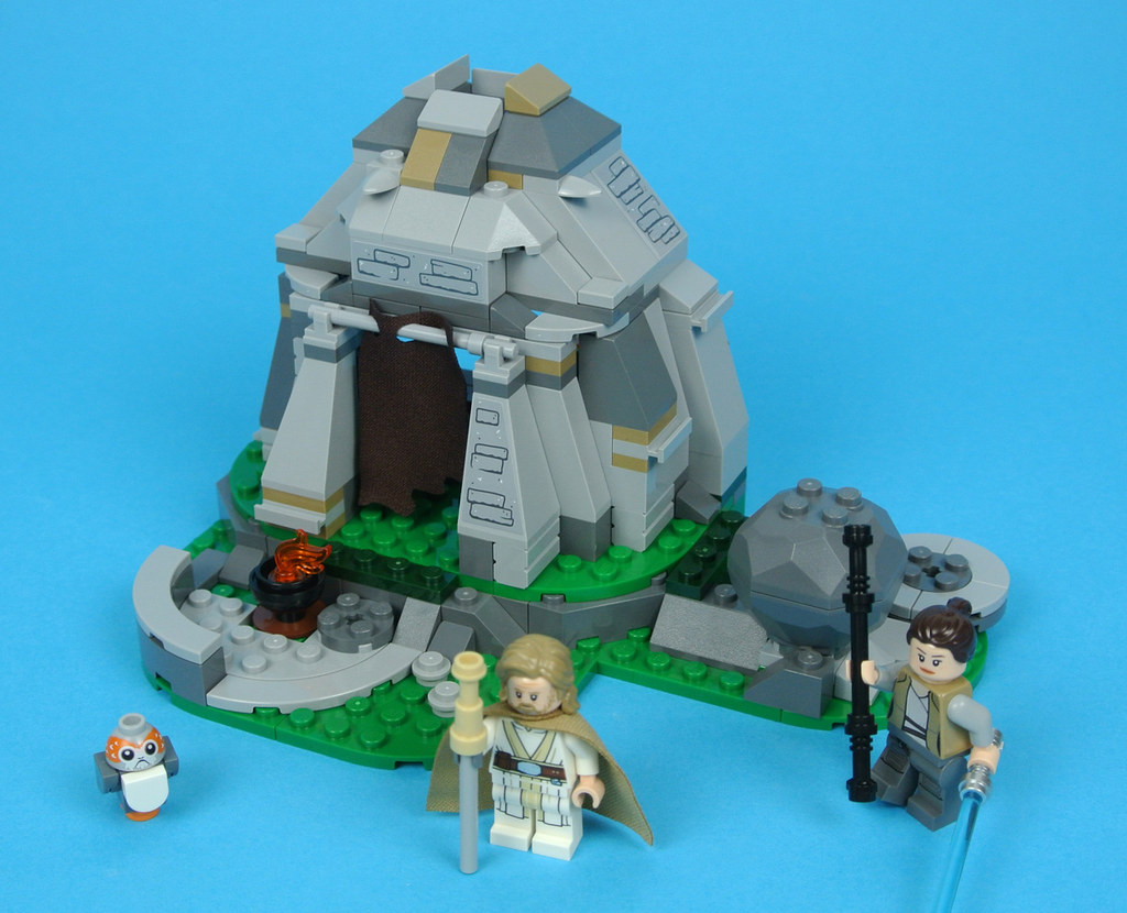 Lego 75200 Star Wars The Last Jedi Ahch-To Island Training luke rey porg 