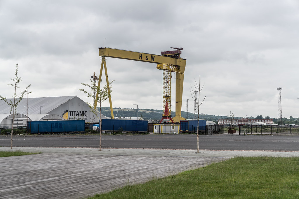 VIEW OF THE FAMOUS CRANES [SAMSON AND GOLIATH IN BELFAST] 003