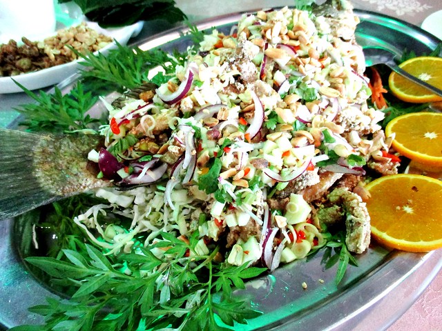 Flavours Thai Kitchen Thai style fried fish