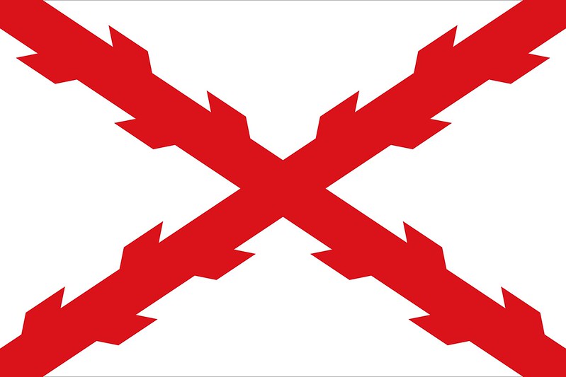 Cruz de Borgoña: origen e historia de la más longeva de las banderas de España 38701076512_15c81f0e68_c