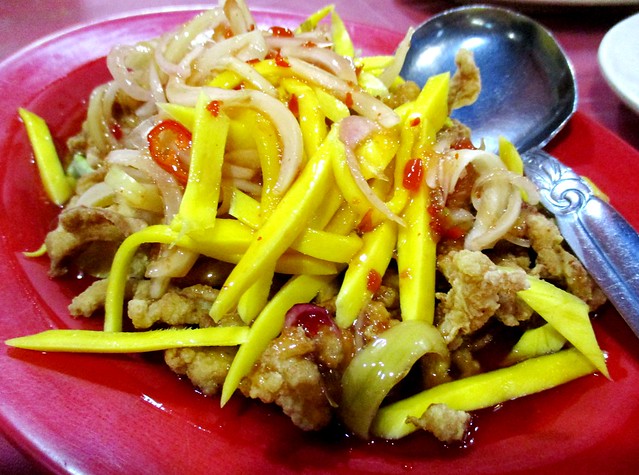 Ruby Restaurant Thai-style mango chicken