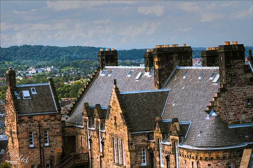 Image of Edinburgh Castle, Scotland - using Topaz Studio