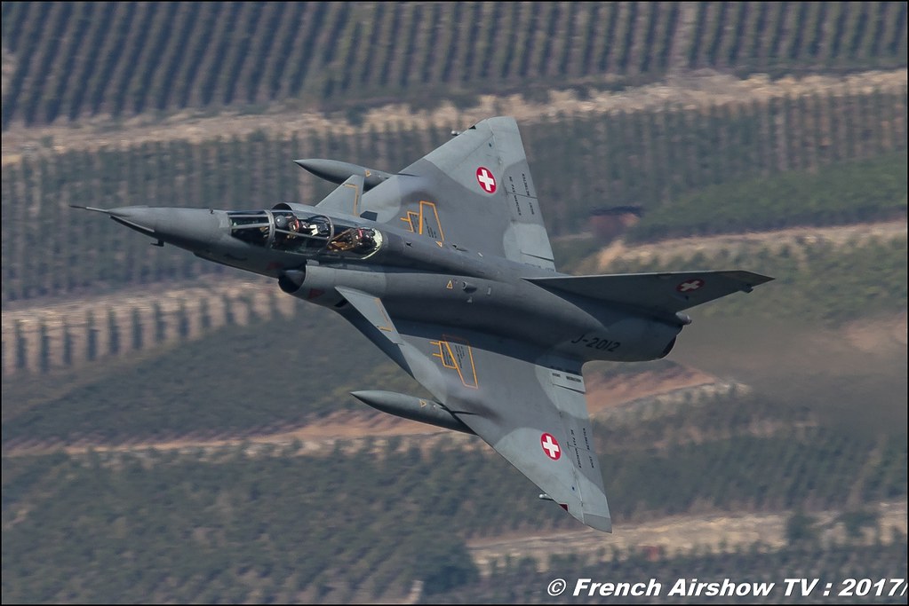 Mirage IIIs , Dassault Aviation , J-2012 , Mirage III DS , Breitling Sion Air Show 2017 , sion airshow , montagne , Alpes suisse , Canton du Valais , Meeting Aerien 2017
