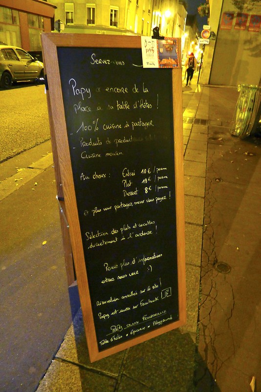 Restaurant Papy aux Fourneaux, Paris