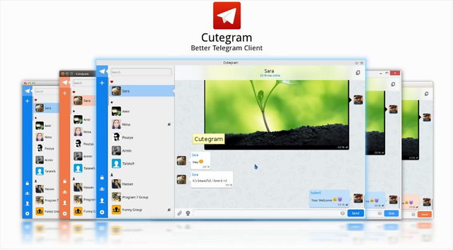 Cutegram-Telegram-Client
