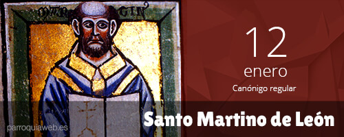 Santo Martino de León, canónigo regular