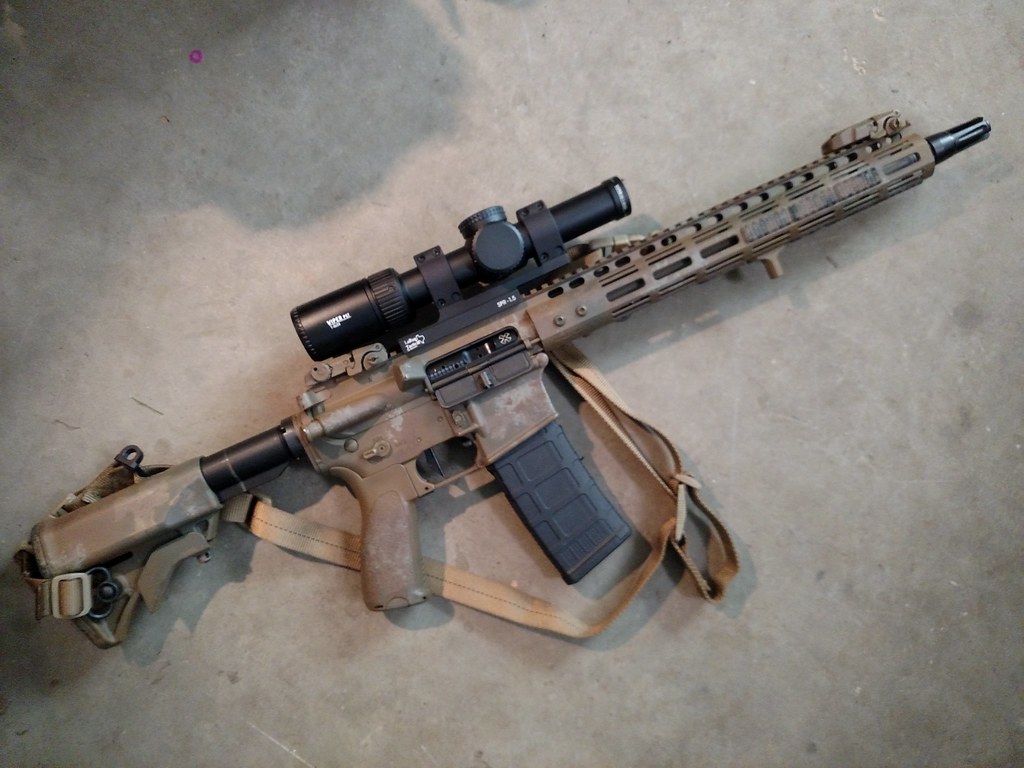 13.7 inch barrel pinned and welded to a 16 inch with spacers - Page 1 - AR1...
