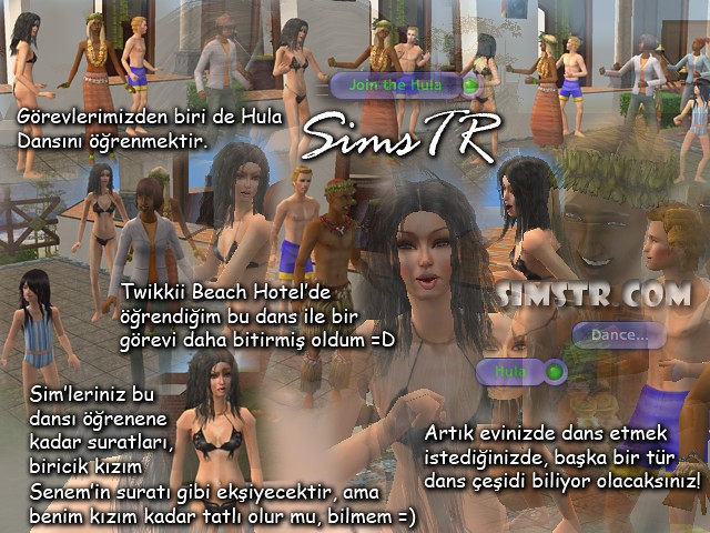 The Sims 2 Bon Voyage Hula Dance
