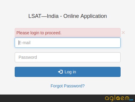 LSAT India 2020 Admit Card