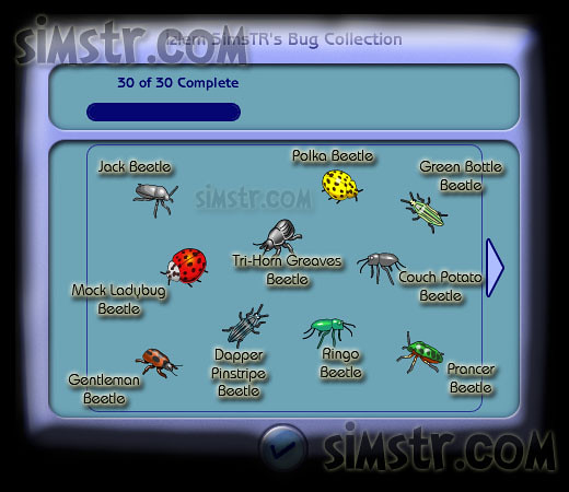 The Sims 2 FreeTime Bugs Böcekler Bug Collection