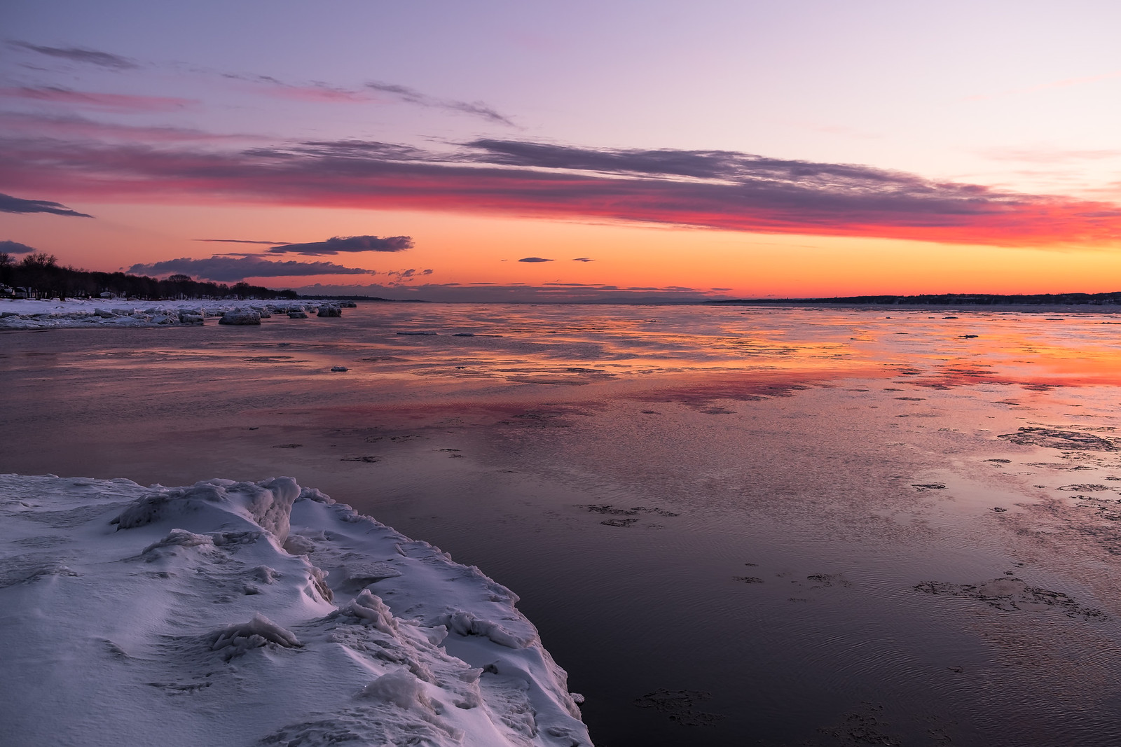 Sunrise on the St-Lawrence River — Digital Grin Photography Forum