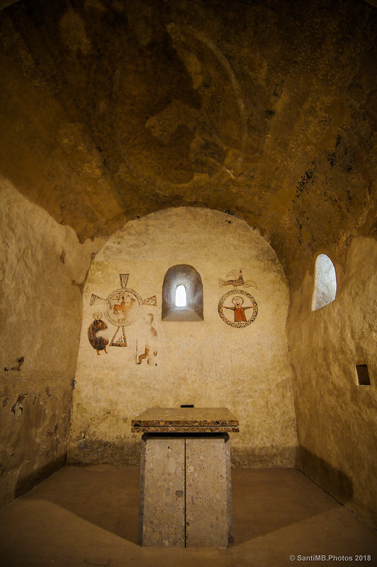 Pinturas prerrománicas del ábside de Sant Quirze de Pedret