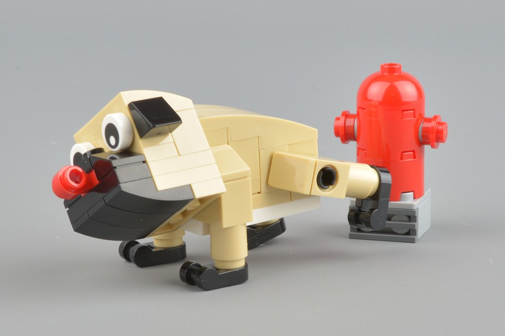 LEGO 30542 Cute Pug review | Brickset
