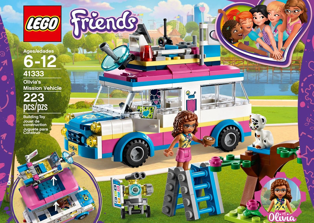 LEGO Friends 41333 Olivia’s Mission Vehicle for sale online 