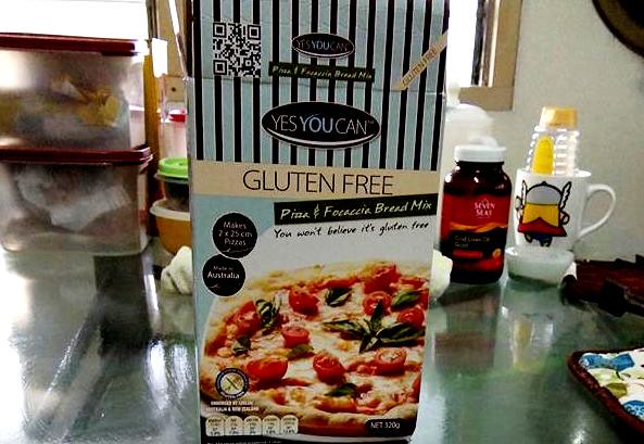 YESYOUCAN gluten-free pizza mix