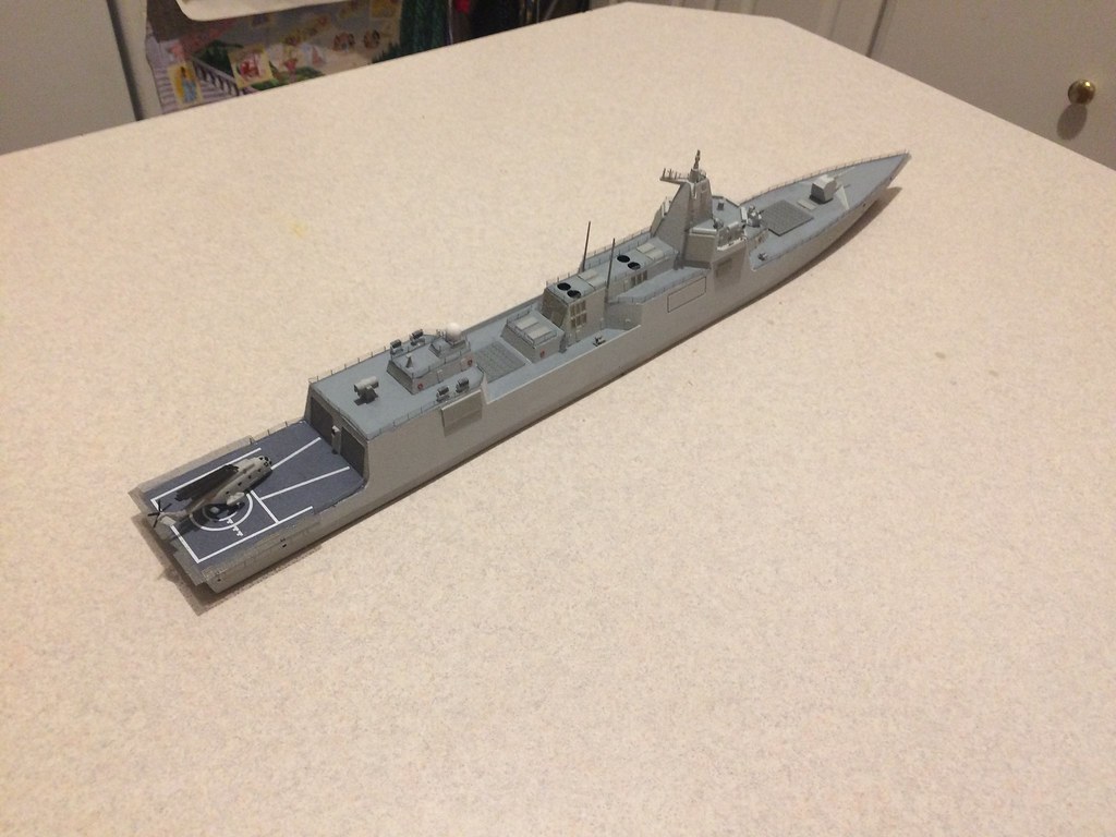 Finished model 4