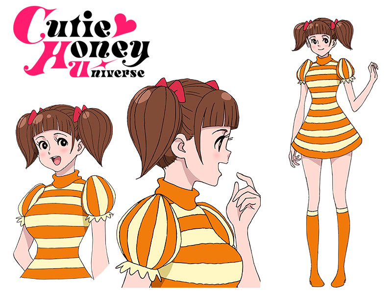 180305 - 先代如月甜心「堀江由衣」變成秋夏子、甜心戰士全新電視動畫《Cutie Honey Universe》宣布4/8放送！