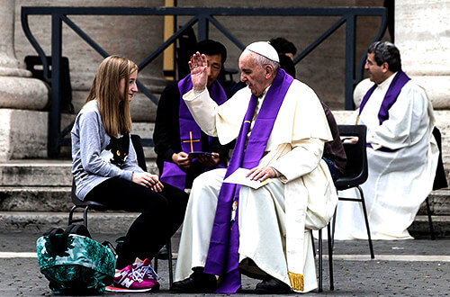 El Papa Francisco llama a confesarse: 