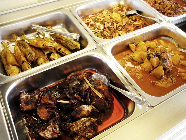 Some of their nasi campur selections