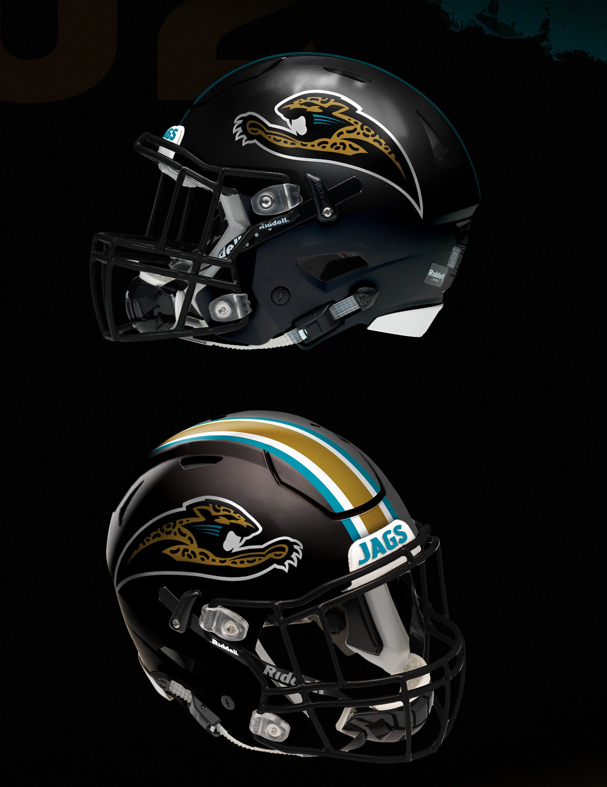 jacksonville jaguars new helmets