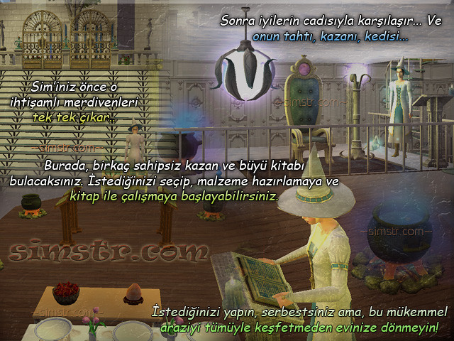 The Sims 2 Apartment Life Apartman Hayatı Witchiness Cadılık Transportation Magical World