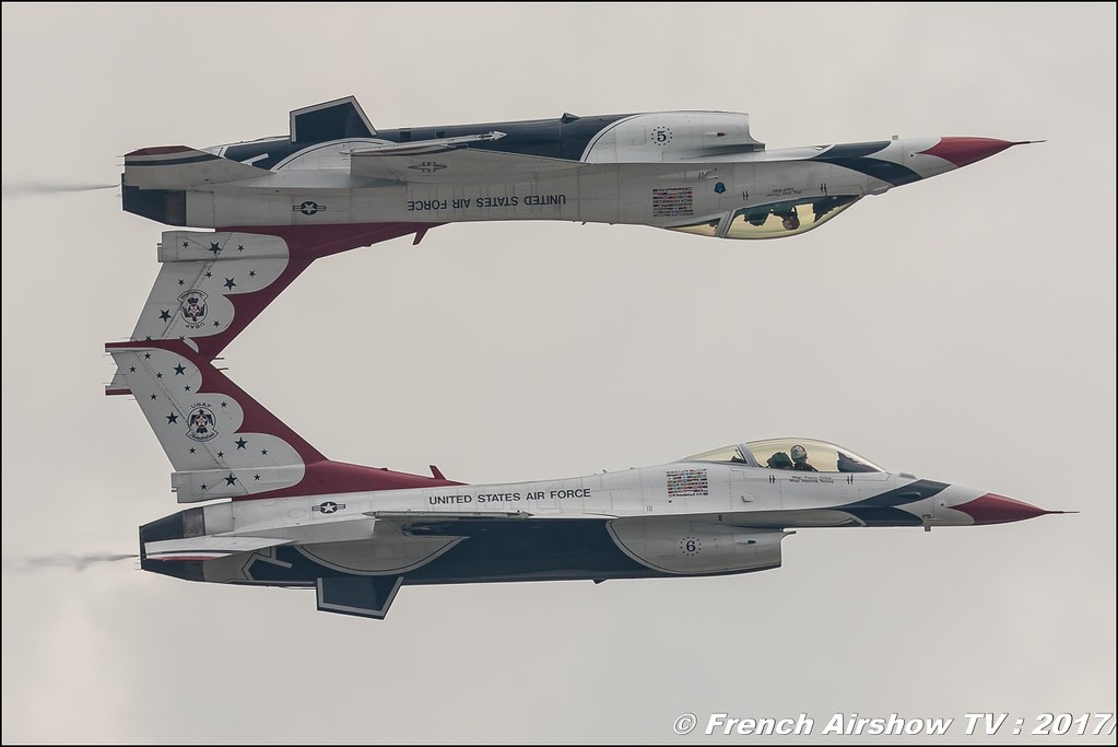 U.S.A.F. Thunderbirds - America's Ambassadors in Blue - F-16 Fighting Falcon , afthunderbirds , Royal International Air Tattoo 2017 , Air Tattoo – RIAT 2017 , Fairford , UK Airshow Review 2017 , Meeting Aerien 2017