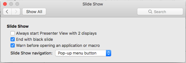 turn on autoflow in powerpoint for mac