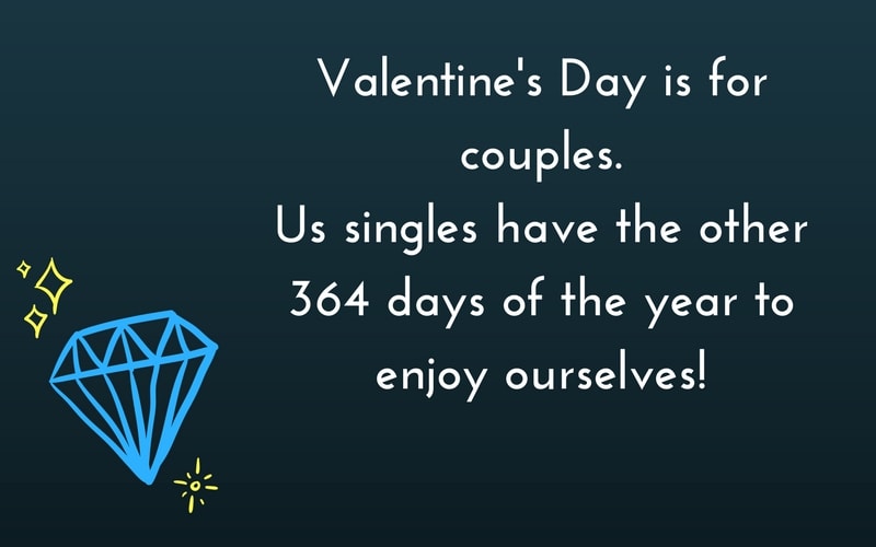 single on valentines day 