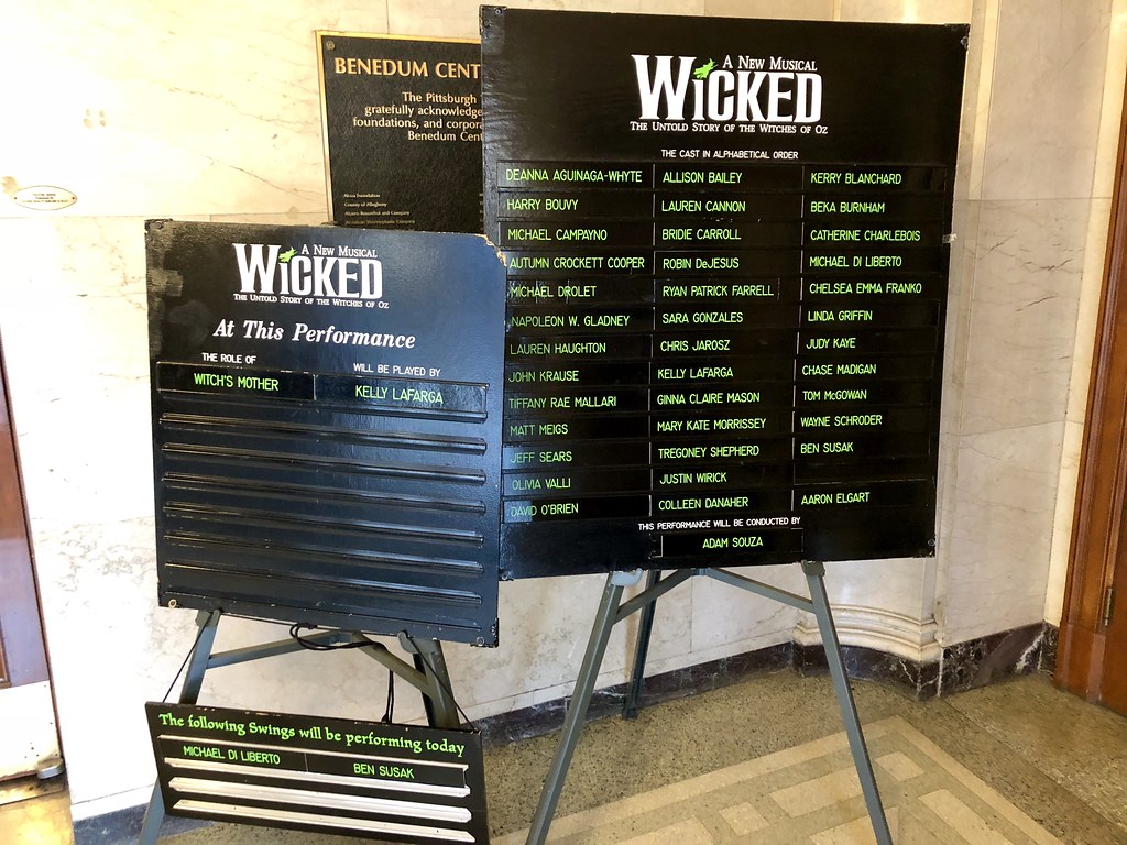 Wicked Tour Cast
