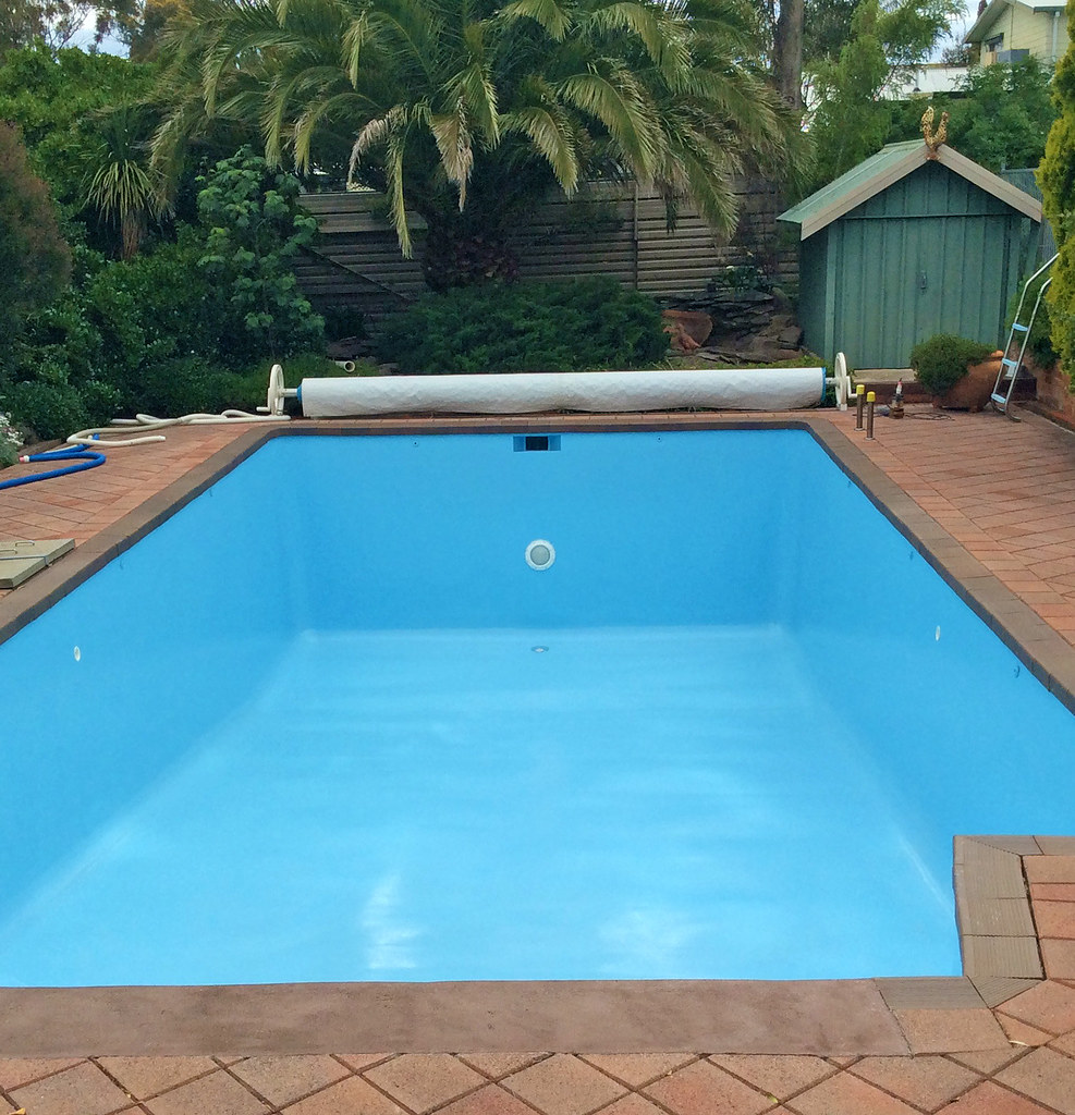 fiberglass pool resurfacing - diy pool paint | fibreglass po… | flickr