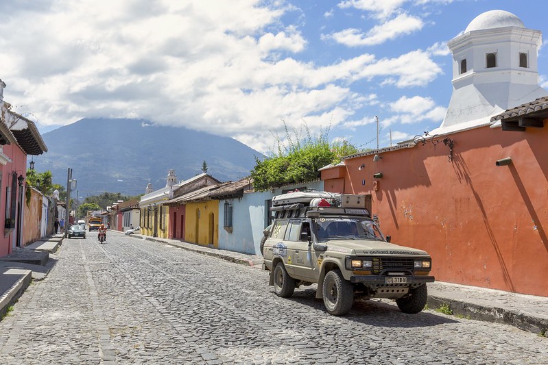 Traveling the Americas in a Toyota HJ61