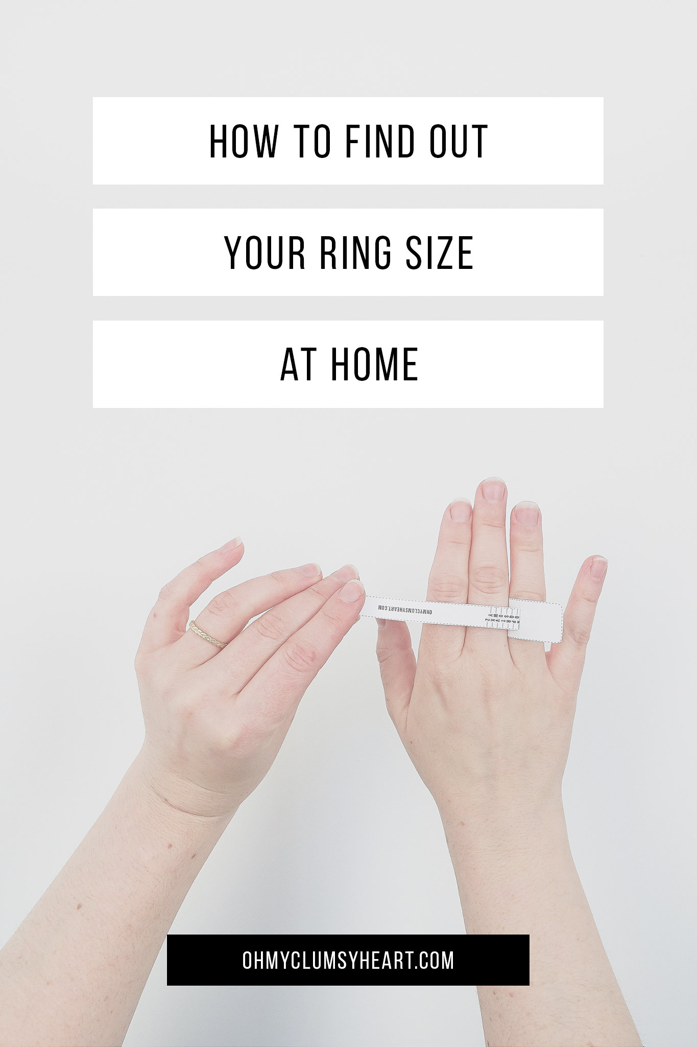 A Ring Sizing Guide