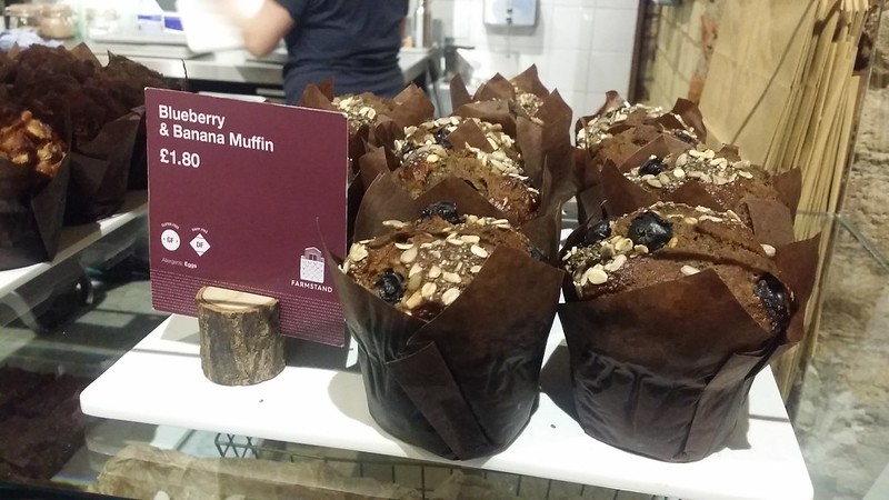 Gluten free muffins from Farmstand | Covent Garden | Central London | 100% gluten free restaurant