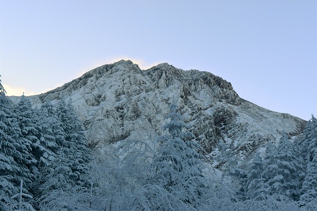 冬の赤岳