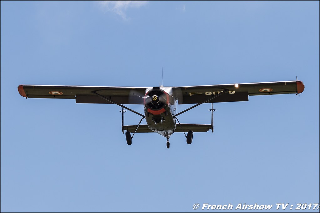 Max-Holste MH-1521 Broussard , Fly in LFBK 2017 , Fly-in Saint-Yan 2017 , Meeting Aerien 2017