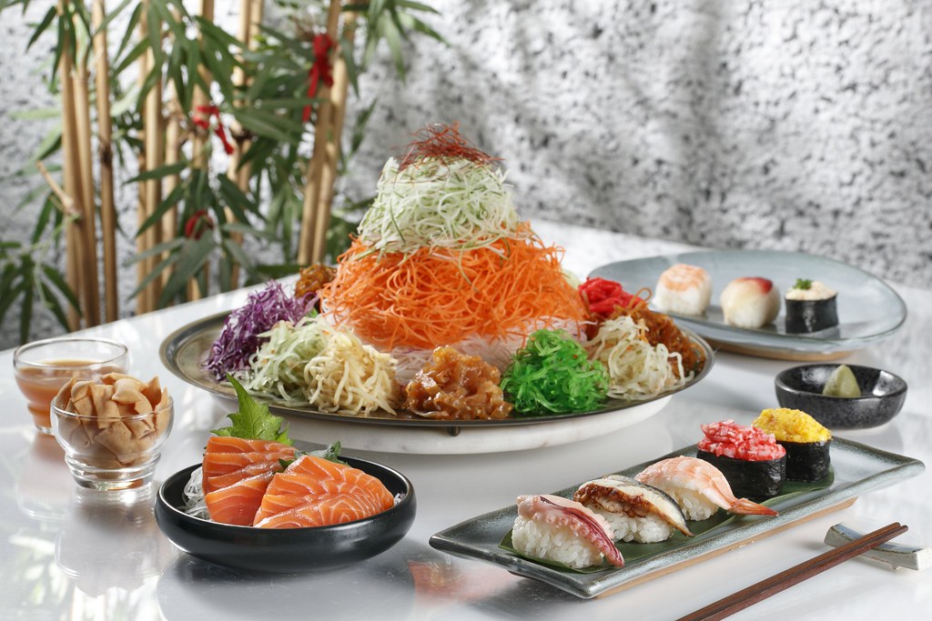 Sakae Sushi Yusheng Delivery - from just S$38.88, with salmon and abalone options - Alvinology