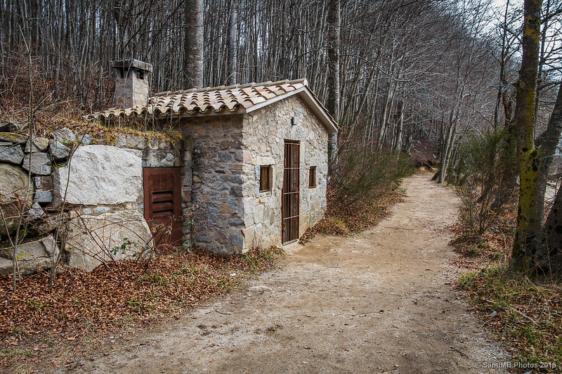 Cabaña anexa a La Fabriqueta en el pantano de Santa Fe de Montseny
