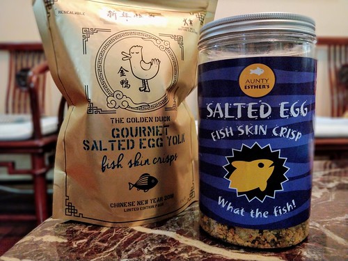 Aunty Esther's Salted Egg Fish Skin Crisps