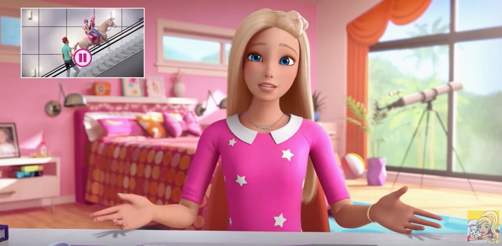 This show fits Beautifully. barbie dreamhouse.