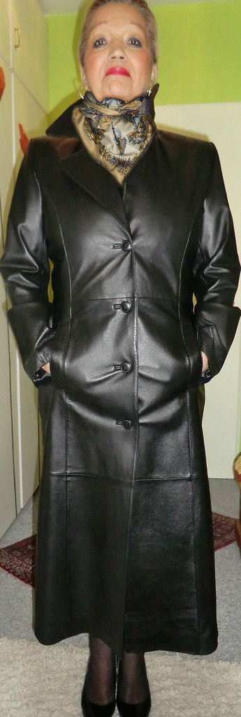 Mature in leather