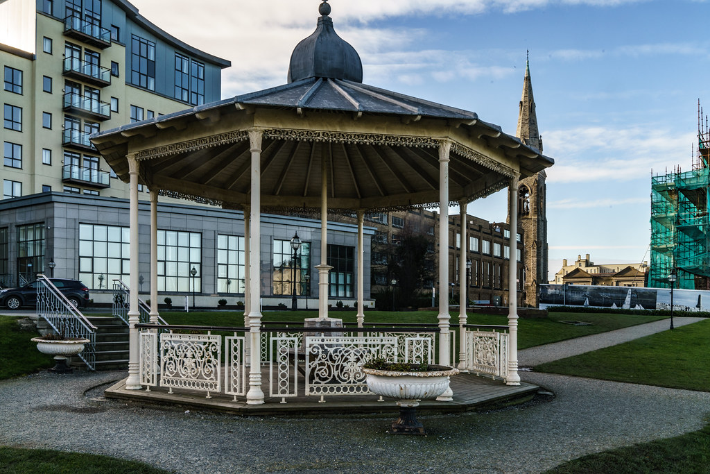 A BANDSTAND DATING FROM 1920 AT THE ROYAL MARINE HOTEL IN DUN LAOGHAIRE 002