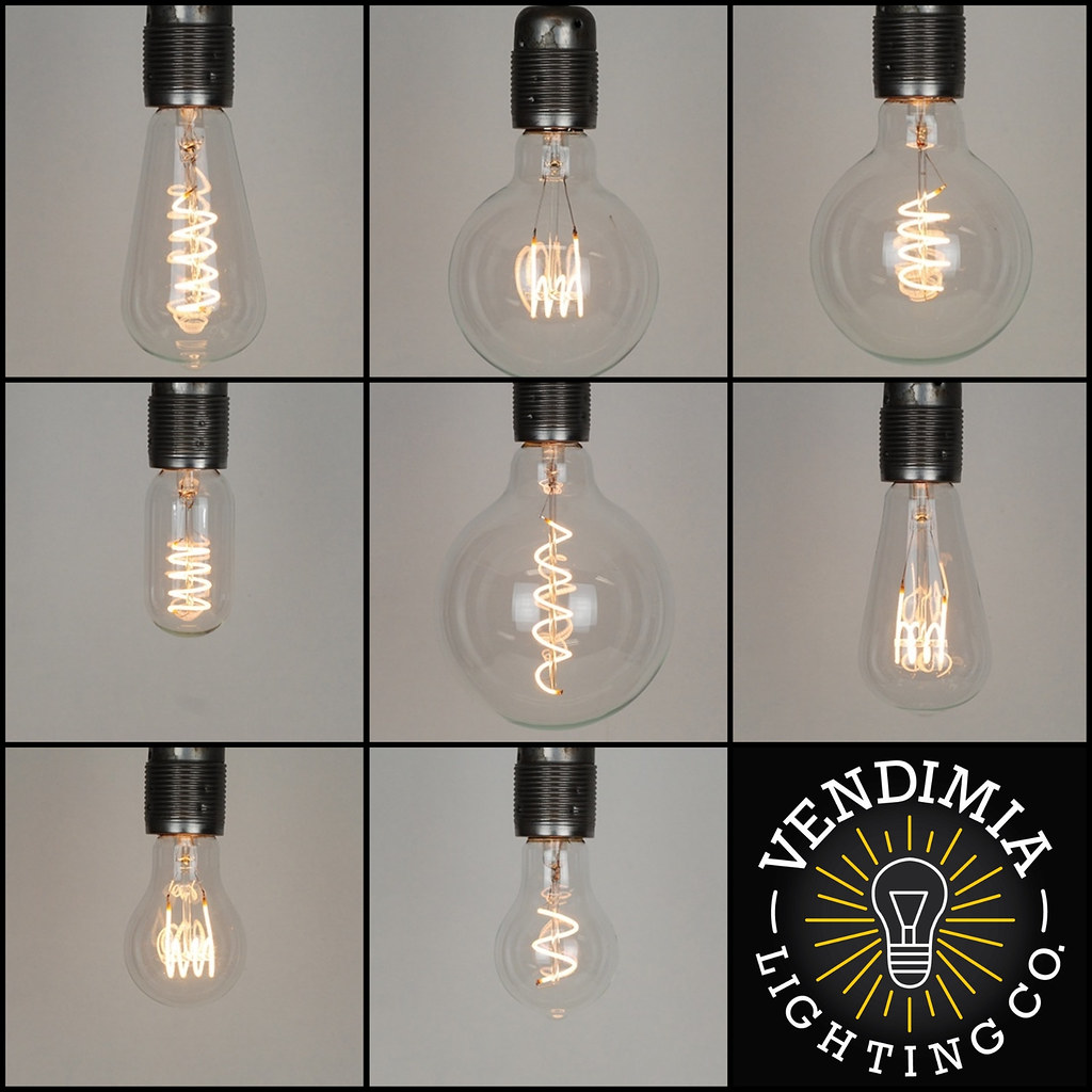 Vintage Retro Edison Benennen E27 4W LED Filament Glühbirne Lampe Industriell