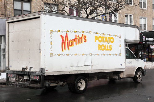Martin's Potato Rolls delivery truck, Ridgewood, Queens | Flickr