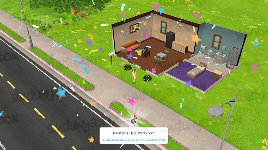 Sims 4 şehir yaşamı ücretsiz indir.