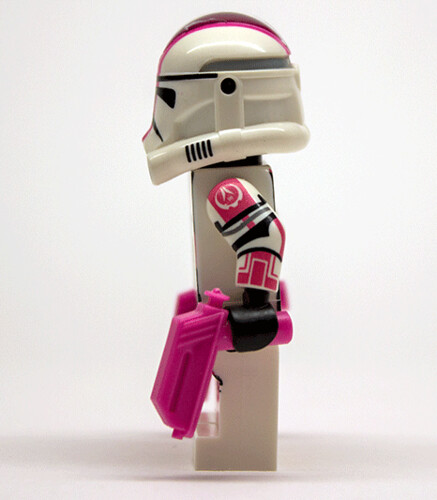 Lego Star Wars Custom Clone Trooper Pink 501st with 2 x DC… | Flickr
