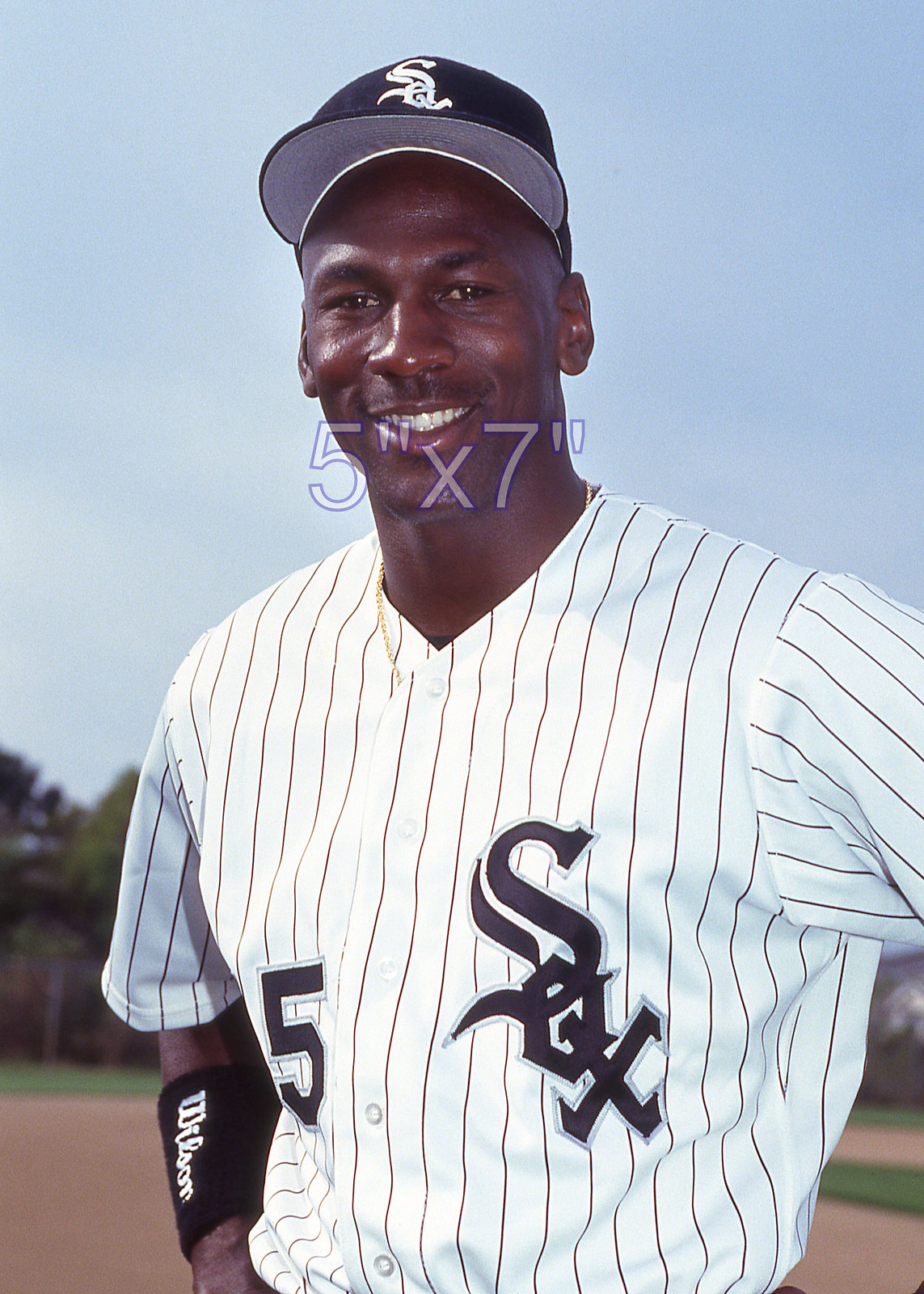 1994 Michael Jordan Chicago White Sox Russell Authentic White MLB